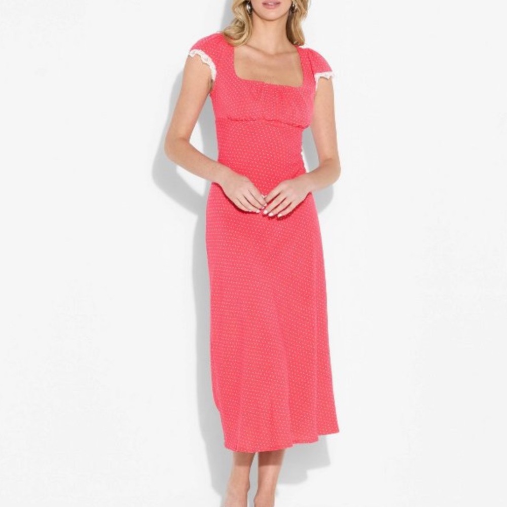 Wild Fable Polka Dot Maxi Dress